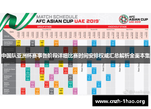 中国队亚洲杯赛事各阶段详细比赛时间安排权威汇总解析全面本集 中国队亚洲杯赛事各阶段详细比赛时间安排权威汇总解析全面本集